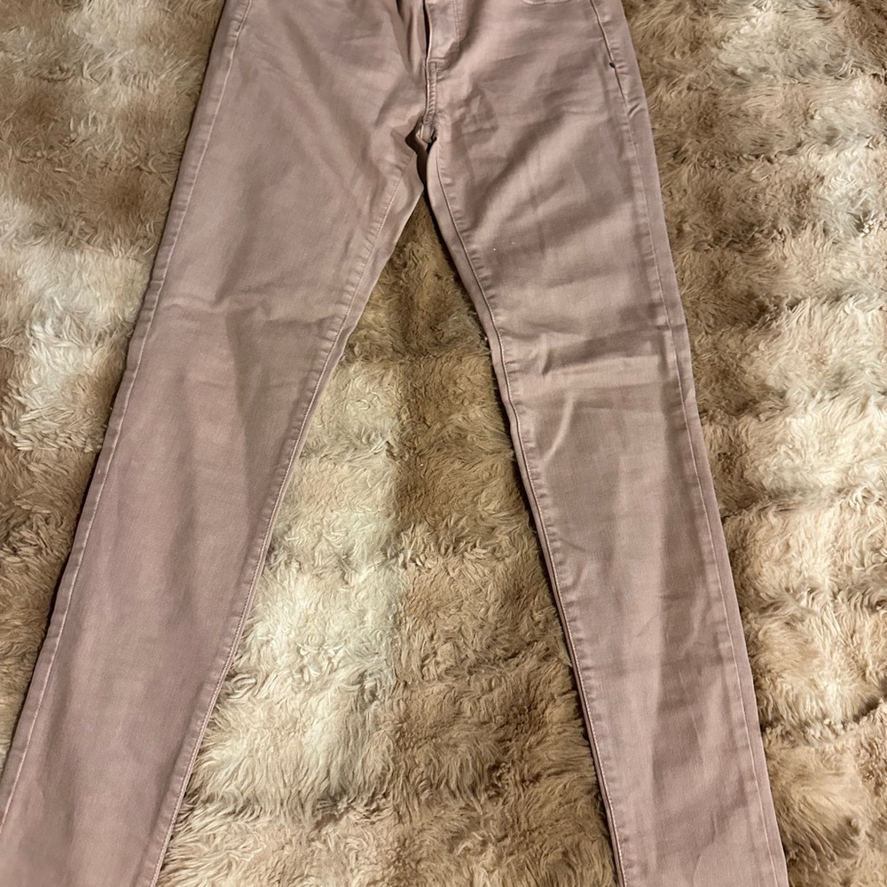 American Eagle Outfitters Women's Skinny Jeans - Light Pink